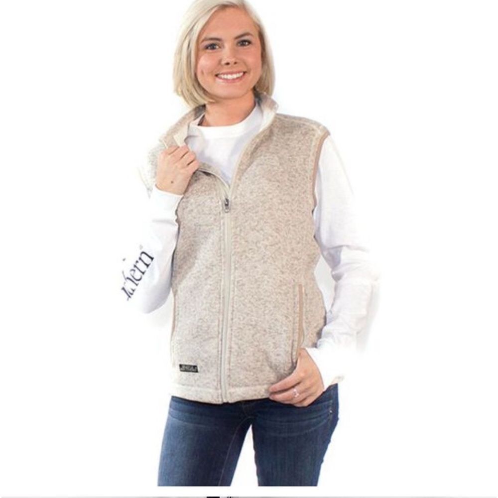 Simply Southern Grey zip up vest size XL
weathered gray with super soft fleece